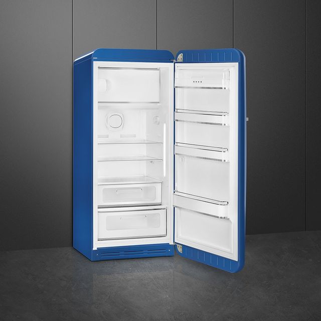 Smeg 50's Retro Style 9.9 Cu. Ft. Blue Compact Refrigerator-1