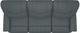 La-Z-Boy® Lancer Navy Power Reclining Sofa with Headrest-2