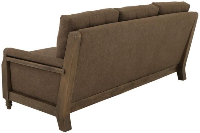 International Furniture Direct Xel-Ha II Dark Hay Brown/Brown Sofa-3
