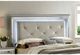 Furniture of America® Bellanova Silver King Panel Bed-2