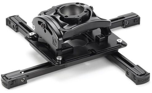 Chief® Black Elite Universal Ceiling Projector Mount Kit