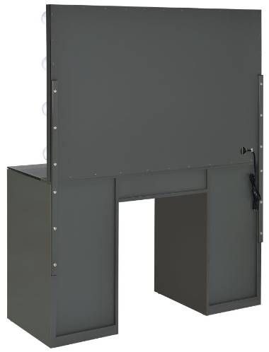Coaster® Acena 2-Piece Gray High Gloss Vanity Set-4