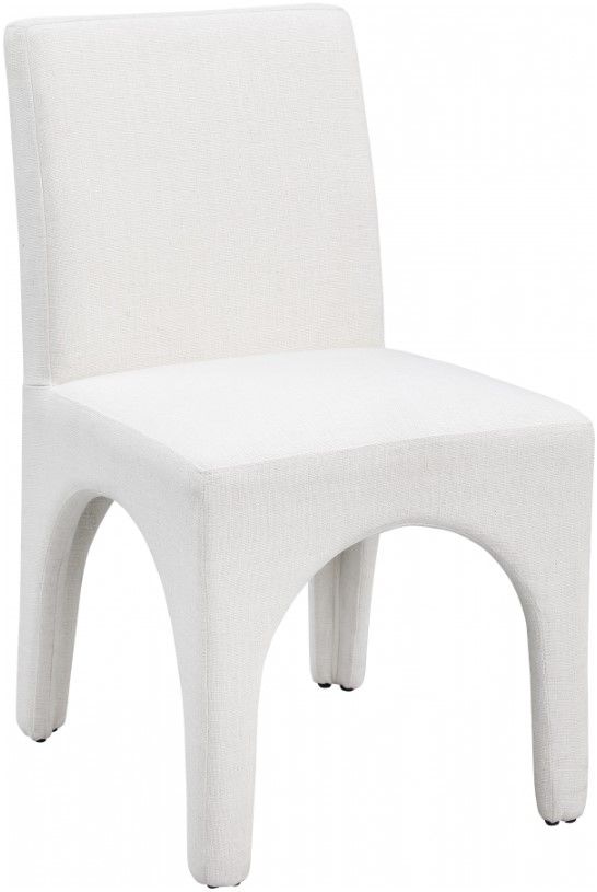 Meridian Furniture Gramercy Cream Upholstered Dining Side Chair-0