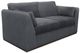 International Furniture Direct Vallarta Iron Gray Loveseat-0