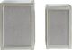 Signature Design by Ashley® Traleena 2-Piece Mirrored Top Nesting End Table with Silver Base Set-1