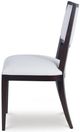 Century® Stocked Dublin City Dark/White Side Chair-2