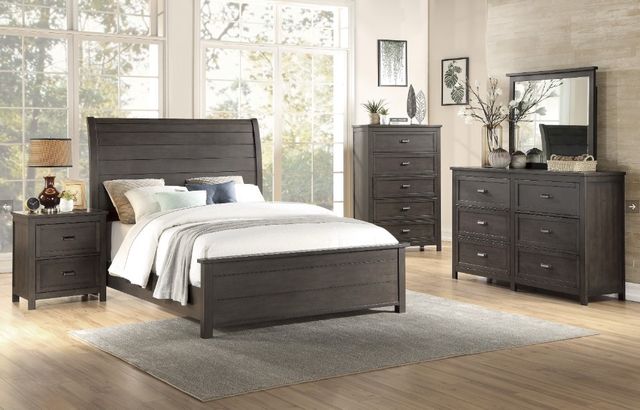 Homelegance® Hebron Dark Cherry Nightstand-1