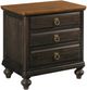 Kincaid® Bridgetown Harrison Black/Heritage Maple Nightstand-0
