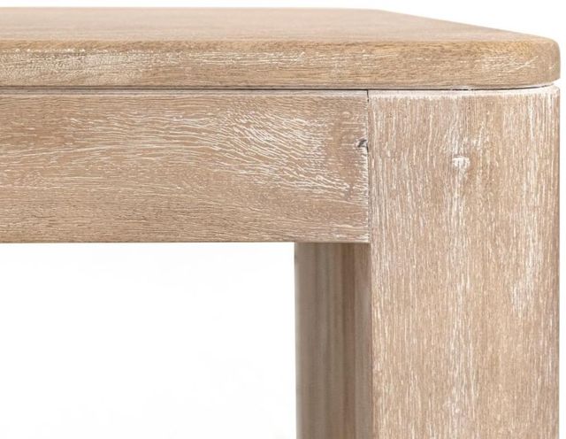 International Furniture Direct Balam Ivory Chairside Table-2