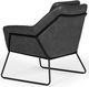 VIG Furniture Modrest Jennifer Dark Grey Accent Chair-3