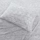 Olliix by Urban Habitat Grey King Space Dyed Cotton Jersey Knit Sheet Set-2