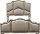 Vintage Furniture Loretta Queen Panel Bed-2