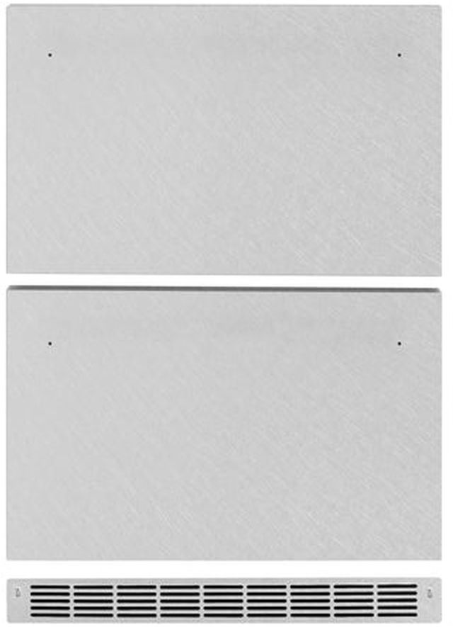 ZLINE 24" Satin Stainless Steel Touchstone Refrigerator Drawer Panels-0