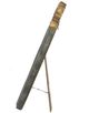 A & B Home Slate Grey/Gold Mirror-2