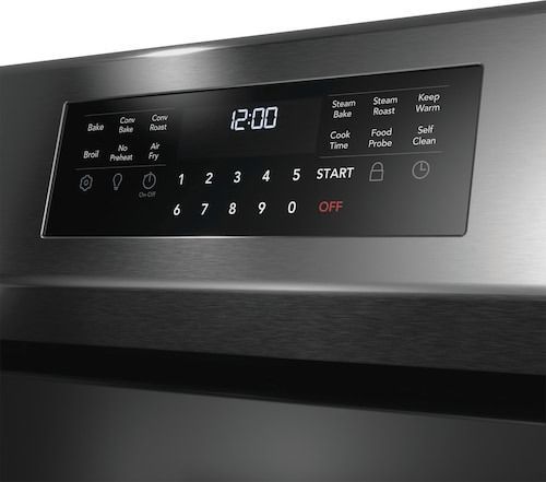 Frigidaire Gallery® 30" Smudge-Proof® Black Stainless Steel Freestanding Electric Range -4