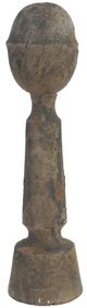 A & B Home Gray Tall Finial -0