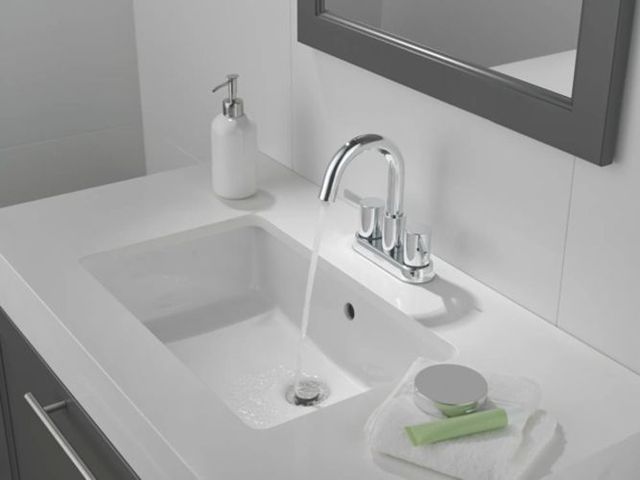 Peerless Precept® Chrome 2-Handle Centerset Lavatory Faucet-1