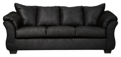 Signature Design by Ashley® Darcy Black Full Sofa Sleeper-1