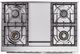 Ilve® Professional Plus II 40" Graphite Matte Pro Style Dual Fuel Range-2