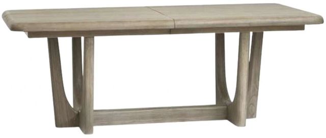 Magnussen Home® Braelyn Dorian Gray Trestle Dining Table-0