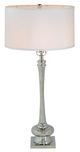 A & B Home Sleek Silver Accent Table Lamp-1
