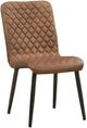 ACME Furniture Millerton 2-Piece Antique Black/Vintage Chocolate Dining Side Chair Set-0
