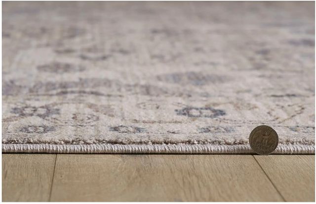 KAS Rugs Adele Grey/Ivory Amelia 5'x8' Area Rug-3