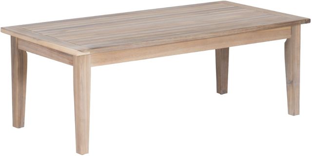 Linon Svana Natural 46" Wooden Outdoor Coffee Table-0
