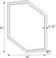 Coaster® Bledel Gold Wall Mirror-1