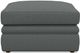 La-Z-Boy® Collins Gray Ottoman-0