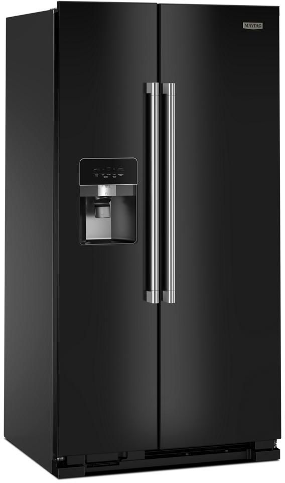 Maytag® 36 in. 24.6 Cu. Ft. Black Side by Side Refrigerator -2