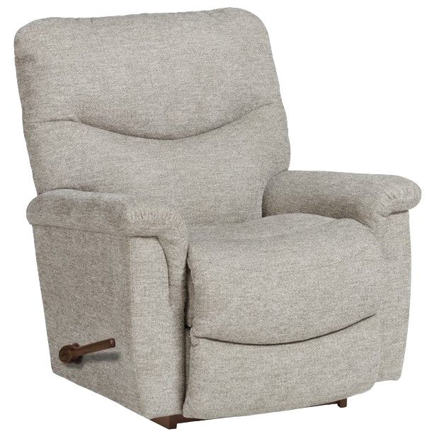 La-Z-Boy® James Muslin Manual Rocking Recliner-0