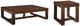 Signature Design by Ashley® Watson 2-Piece Dark Brown Living Room Table Set-0