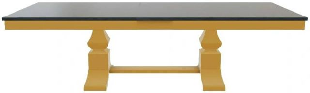 Mavin Customizable 38" x 84" Cosmo Extendable Dining Table with 12" Leaf-1
