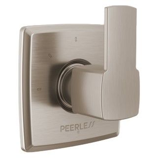 Peerless Ezra® Brushed Nickel In-Wall Diverter Trim-0