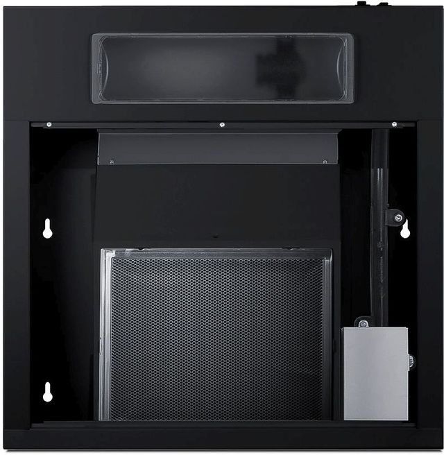 Summit® 20" Black Under Cabinet Range Hood-2