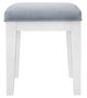Liberty Furniture Reflections Gray/Pearl White Vanity Stool-2
