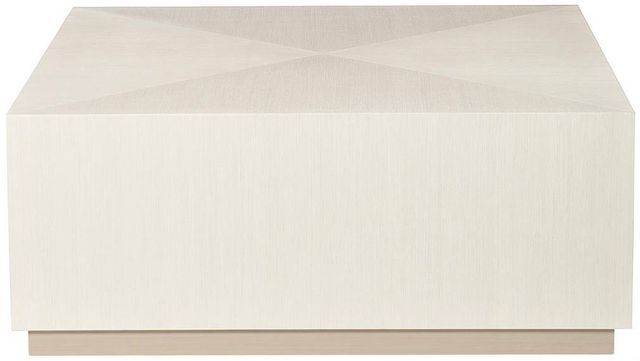 Bernhardt Axiom Linear White Cocktail Table-2