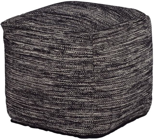 Steve Silver Co. Omari Midnight Pouf-0