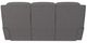 La-Z-Boy® Dorian Quarry Power Reclining Sofa with Headrest and Lumbar-4
