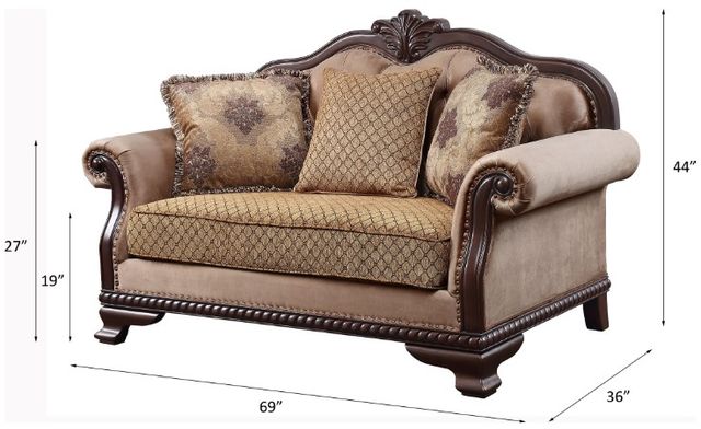ACME Furniture Chateau De Ville Espresso Loveseat-2