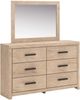 Signature Design by Ashley® Sanginlane Tan Dresser and Mirror-0