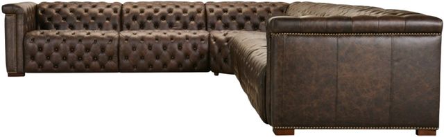 Hooker® Furniture SS Savion Deux 6-Piece West Saddlewood L-Shape Power Reclining Sectional with Power Headrests-2