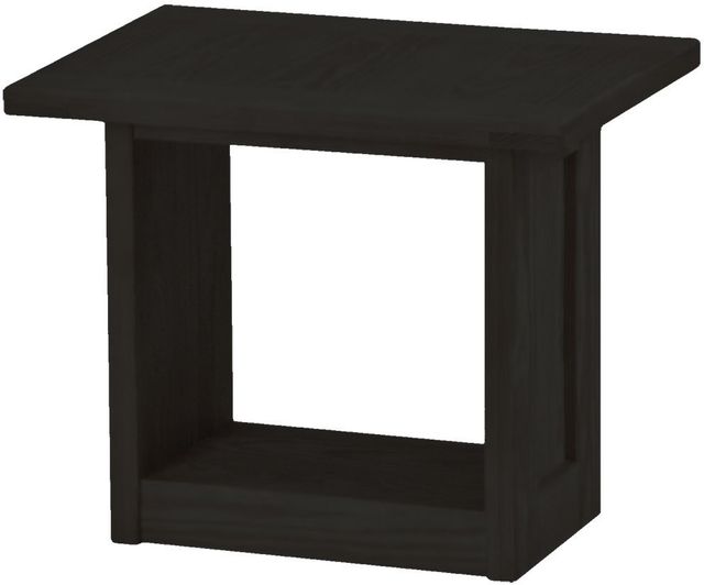 Crate Designs™ Furniture Espresso End Table-0