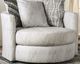 Furniture of America® Eimear Off-White Swivel Chair-4