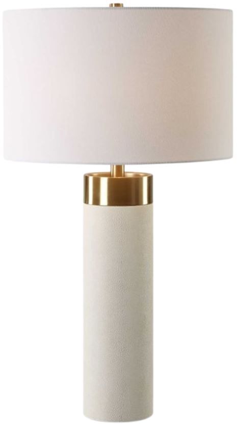 Uttermost® Wessex White Table Lamp-3