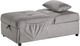 Homelegance® Garrell Brownish Gray Lift Top Storage Bench with Pullout Bed-3