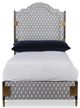 Century® Carrier and Company Case Gemma Twin Upholstered Bed-1