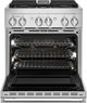 JennAir® NOIR™ 30" Stainless Steel Pro Style Dual Fuel Range-1