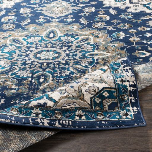 Surya Clairmont Navy 5'x7' Area Rug-2
